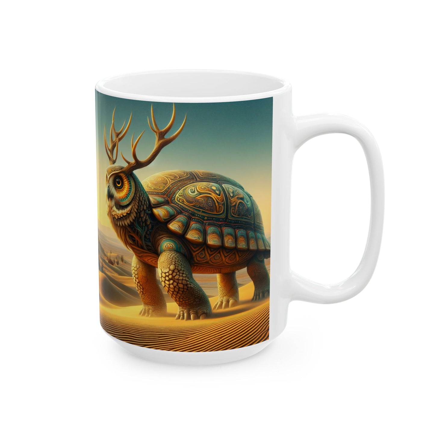 مگ | سیرامک | سفید | حیرت انگیز علامتی | کائناتی جانور