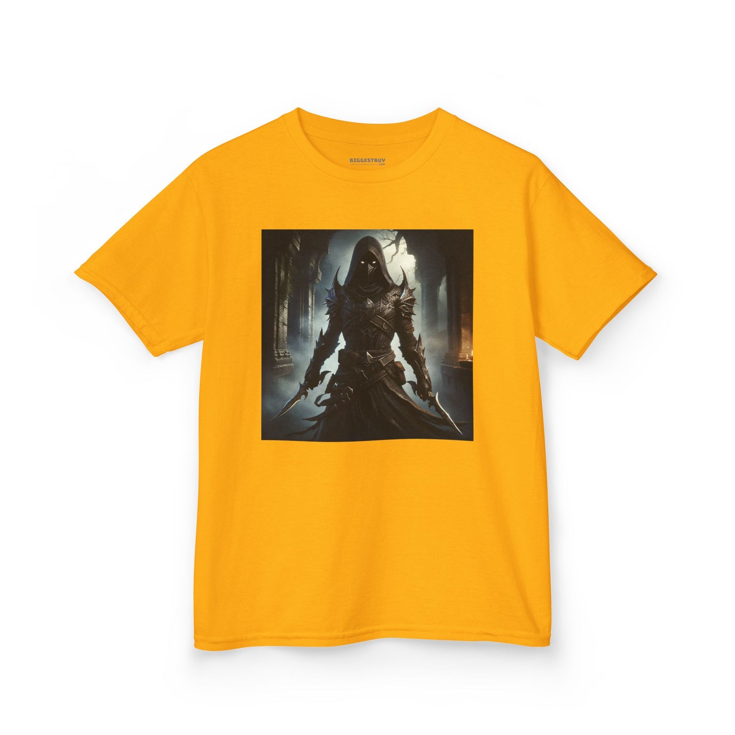 เสื้อยืด | เสื้อยืดเด็ก | ผ้าฝ้ายเนื้อหนา | จอมนักฆ่าเงามืด | นักล่าวิญญาณ