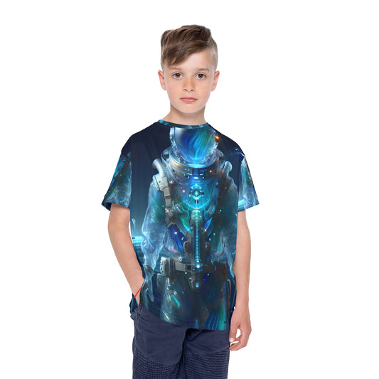 Sporttrikot | Kinder | Weltraum-Biolumineszenz | Astronaut