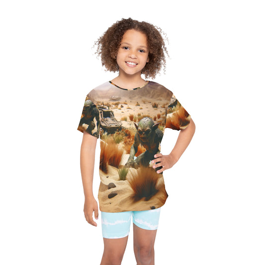Camisa Esportiva | Crianças | Ficção Pós-Apocalíptica | Duende