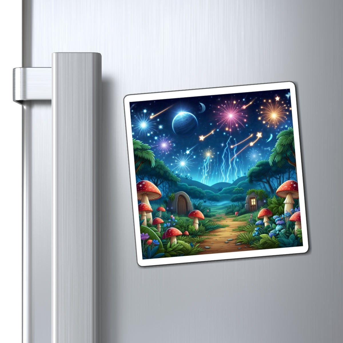 مغناطيس | فينيل | خيال سحري | عالم الفطر المضيء