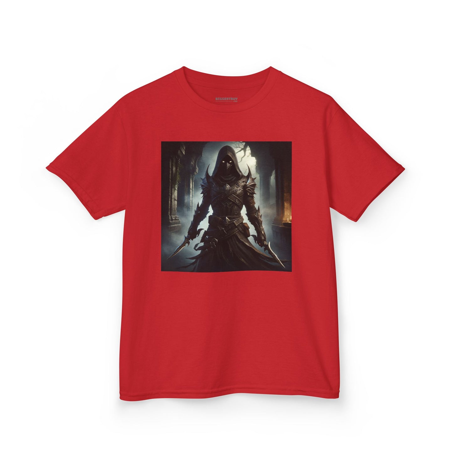 เสื้อยืด | เสื้อยืดเด็ก | ผ้าฝ้ายเนื้อหนา | จอมนักฆ่าเงามืด | นักล่าวิญญาณ