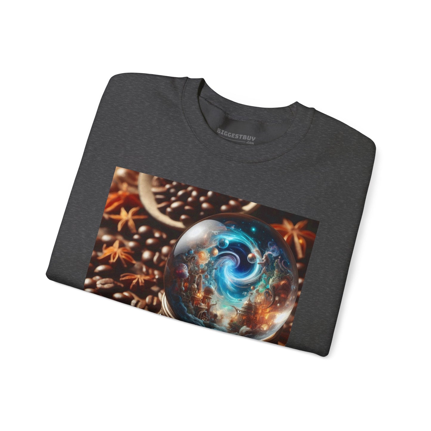 Felpa | Unisex | Girocollo | Misto pesante | Cosmologia Nordica | Globo Magico