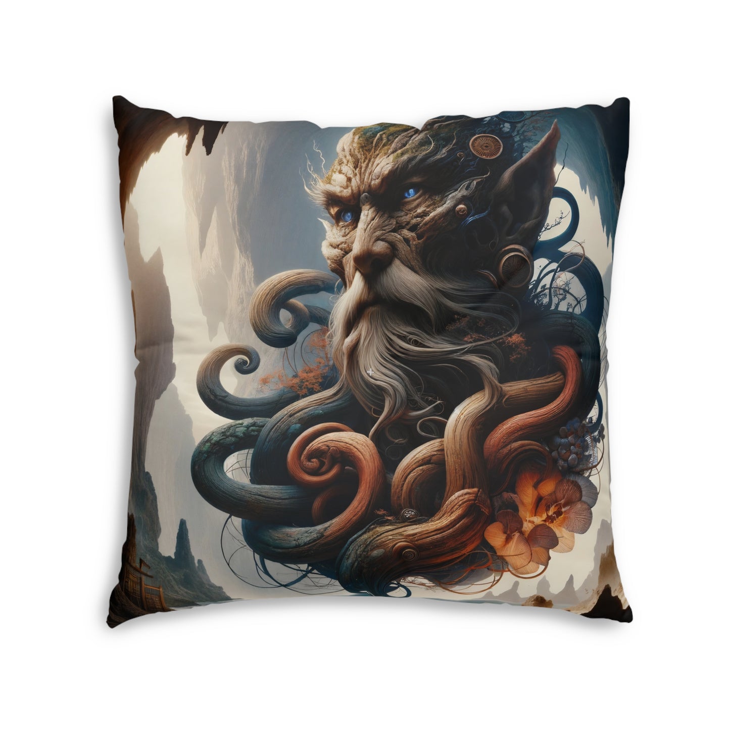Cuscino | Cuscino da pavimento | Trapuntato | Quadrato | Mitologia marina | Divinità del mare