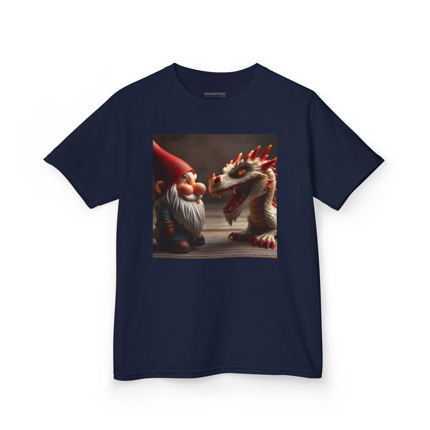 T-Shirt | Kaos Anak | Katun Tebal | Fiksi Mitos | Gnome dan Naga Timur
