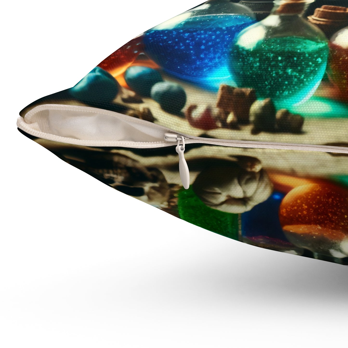 تکیہ | پالئیےسٹر | مربع | جادوئی کیمیا گری | جن کیمیا گر