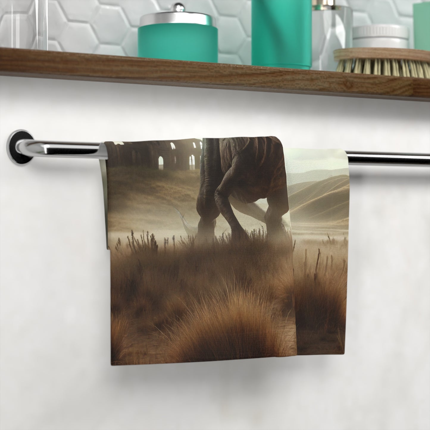 Handdoek | Washandje | Prehistorische Fictie | T-Rex