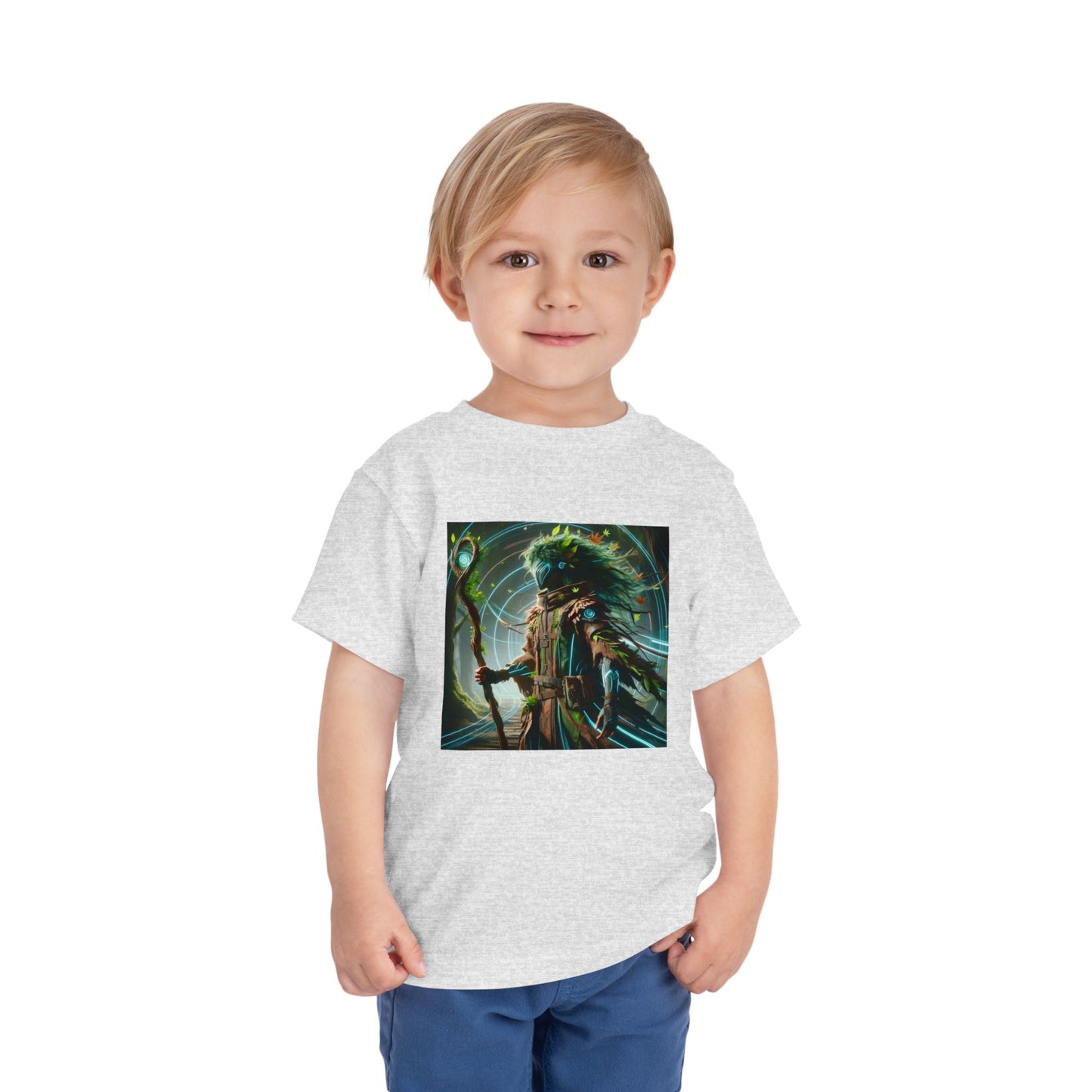 T-Shirt | Toddler Tee | Short Sleeve | Eco Fantasy | Forest Spirit Shaman
