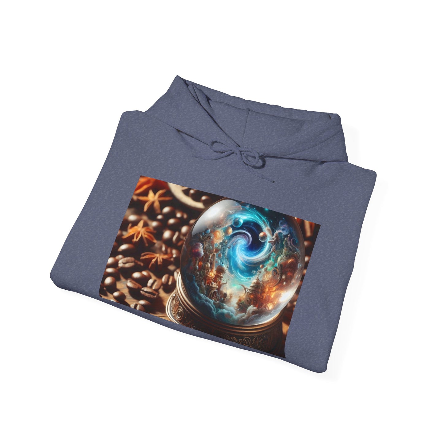 Felpa con cappuccio | Unisex | Felpa con cappuccio | Misto pesante | Cosmologia Nordica | Globo Magico