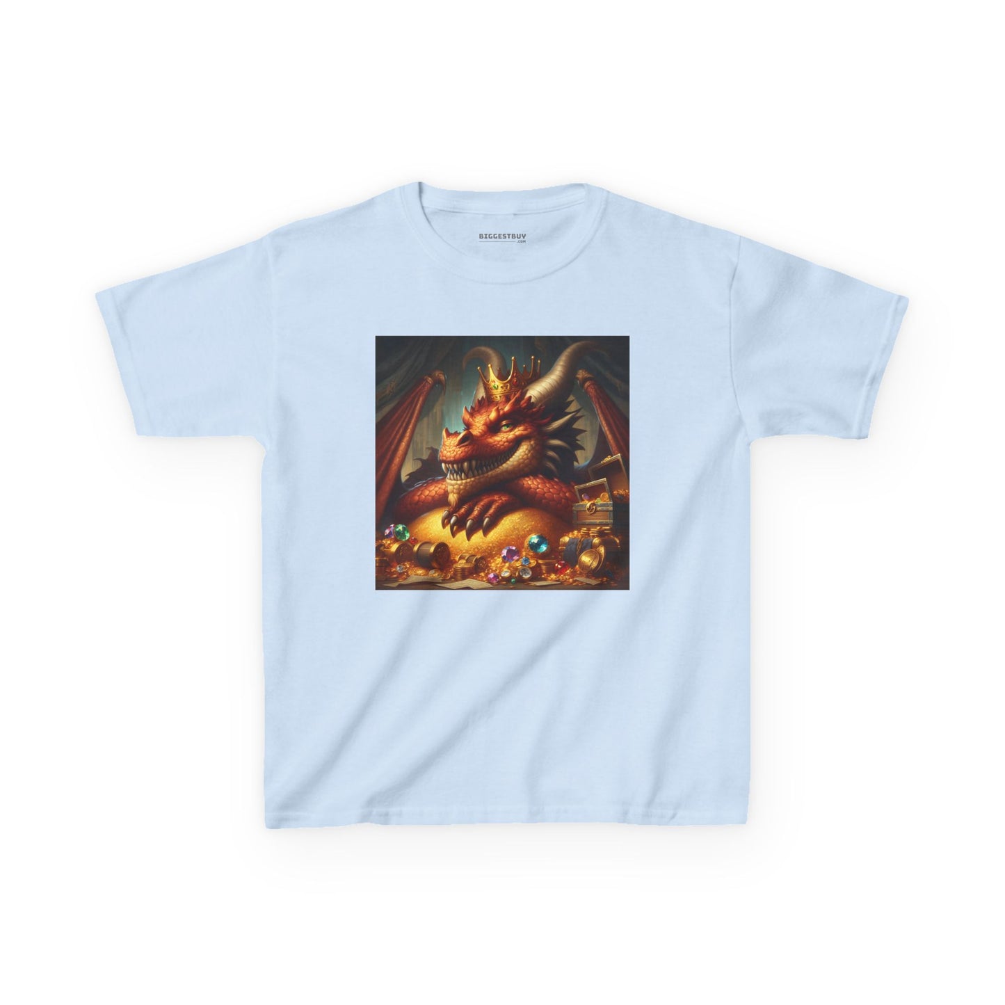 T-Shirt | Koszulka dziecięca | Ciężka bawełna | Nordycka Mitologia | Fafnir | Smok
