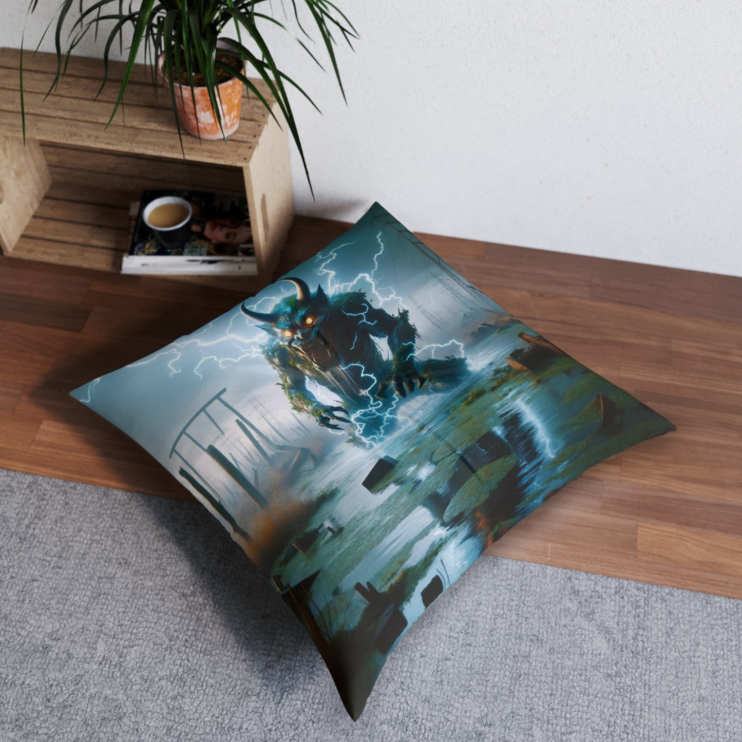 وسادة | وسادة أرضية | معنقدة | مربعة | أساطير شمالية | جوتن كهربائي | وحش