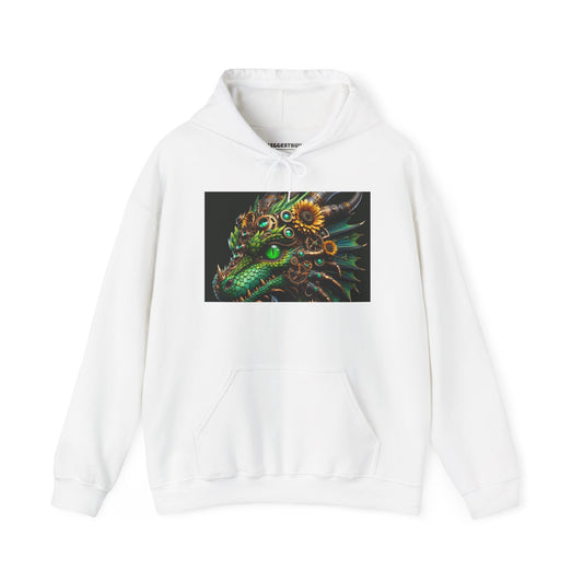 Hoodie | Unisex | Hooded Sweatshirt | Heavy Blend | Steampunk Fantasy | Dragon Head