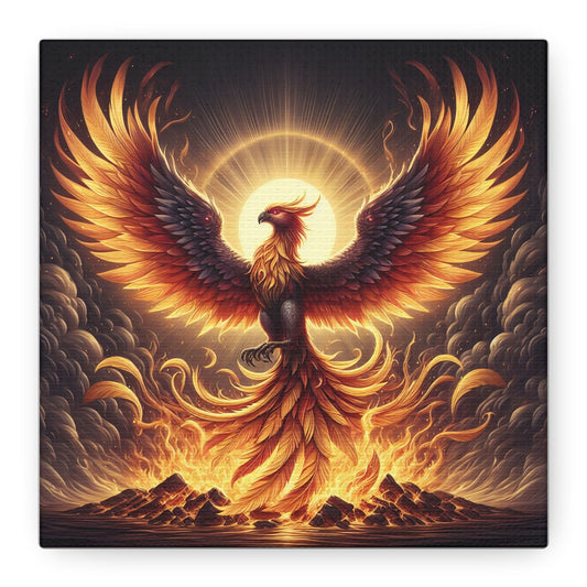 Tela | Fosco | Fantasia Mítica | Fênix Renascida