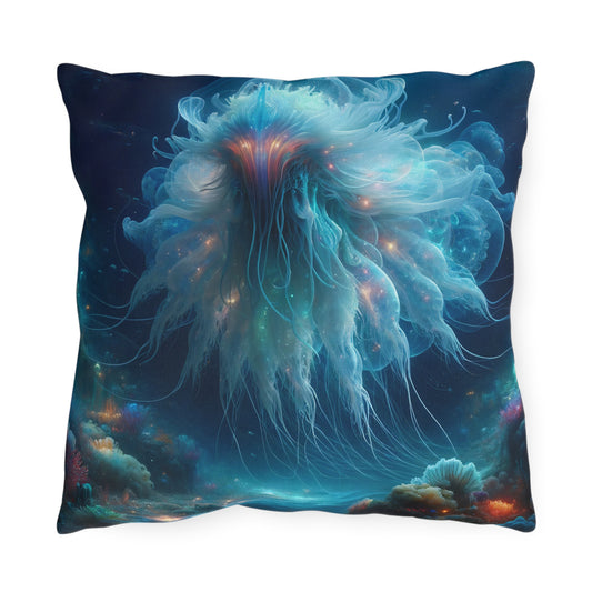 Kussen | Buitenkussen | Kosmische Horror | Abyssale Medusa