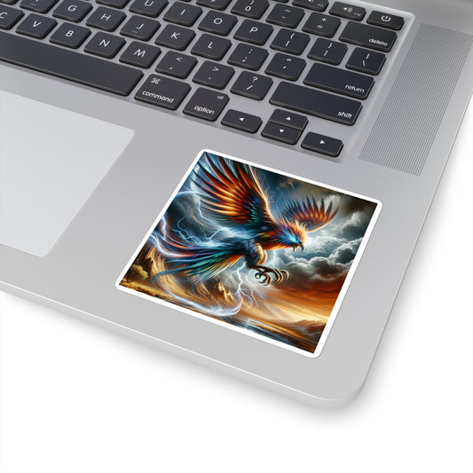 Stiker | Persegi | Legenda Phoenix | Api Keabadian