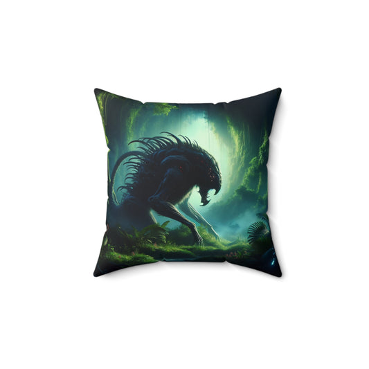 Pute | Polyester | Firkantet | Bioluminescent Sci-Fi | Predator