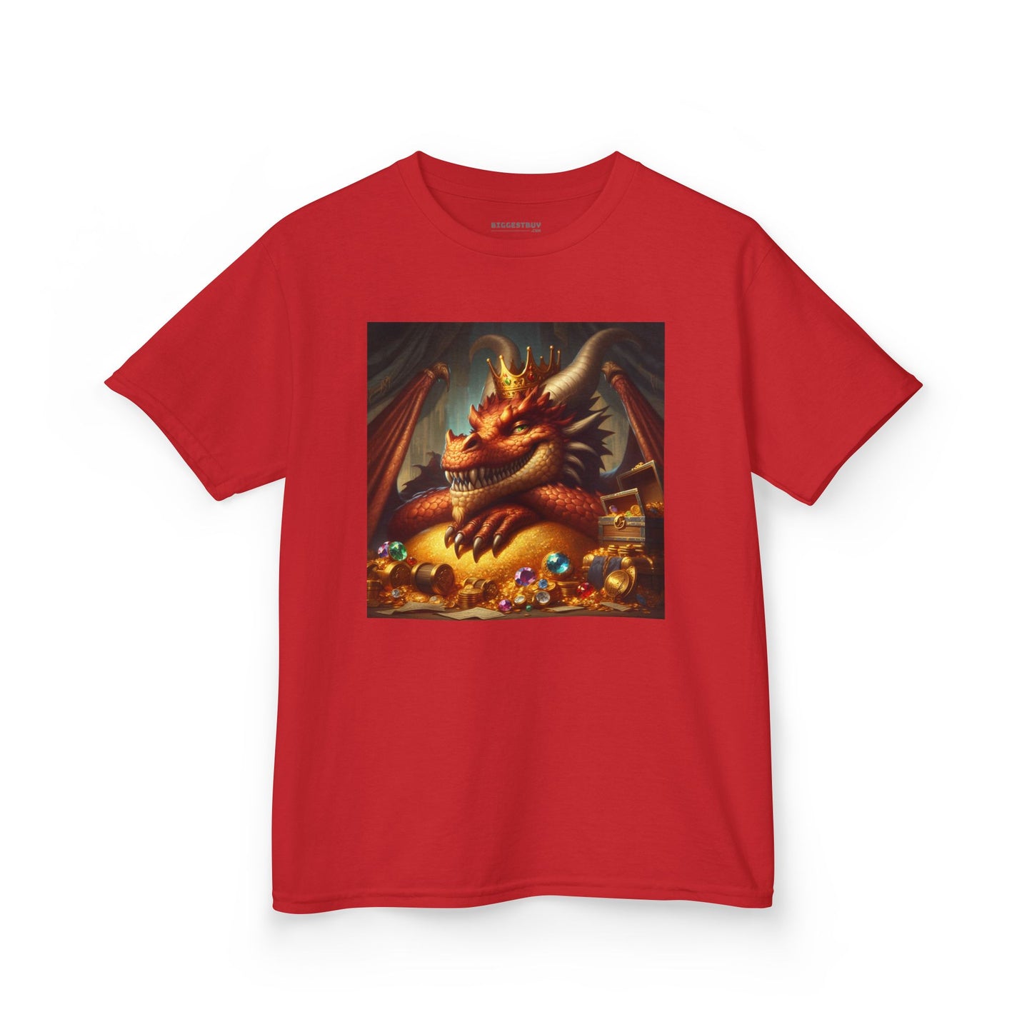 T-Shirt | Koszulka dziecięca | Ciężka bawełna | Nordycka Mitologia | Fafnir | Smok