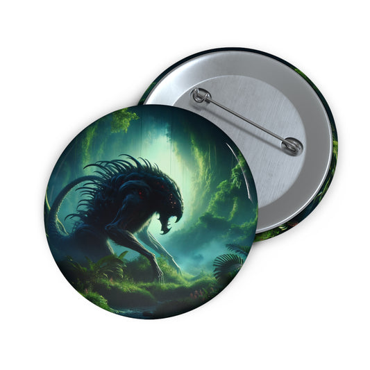 Knapp | Pins | Nål | Bioluminescent Sci-Fi | Predator