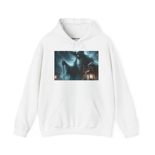 Hoodie | Unisex | Sweatshirt met capuchon | Zware kwaliteit | Ondode Tovenaar | Necromantie | Geest