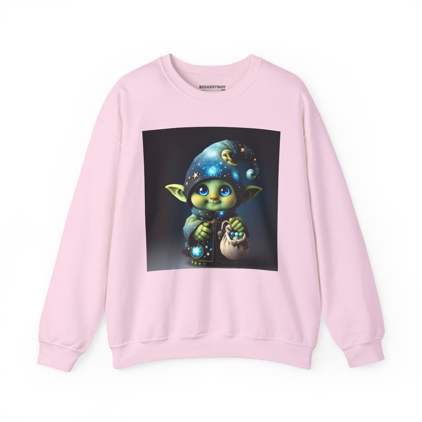 Genser | Unisex | Rund hals | Kraftig blanding | Fantasi | Skogsalv | Trollmann