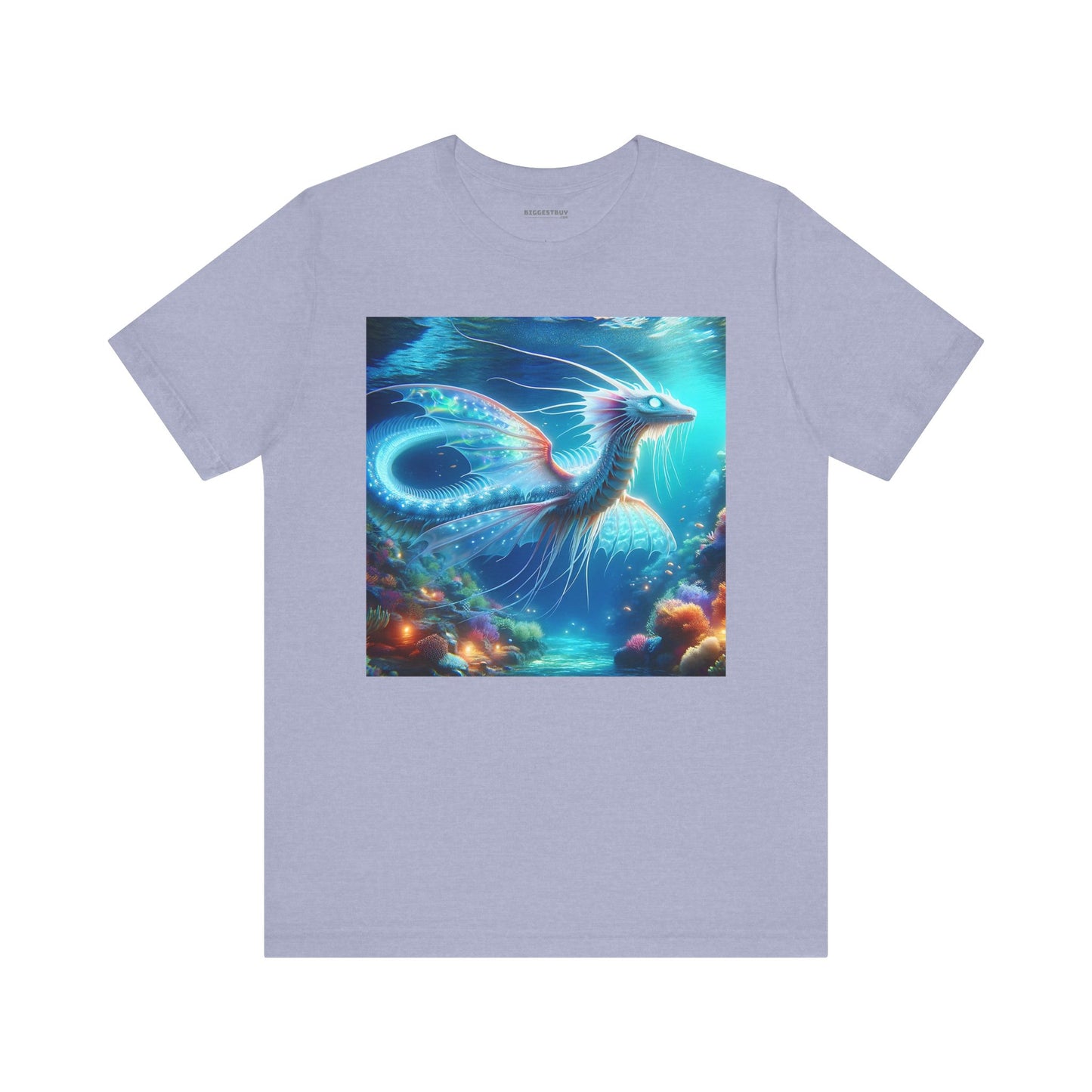 T-shirt | Unisex | Maglietta in jersey | Manica corta | Mitologia Acquatica | Drago Marino