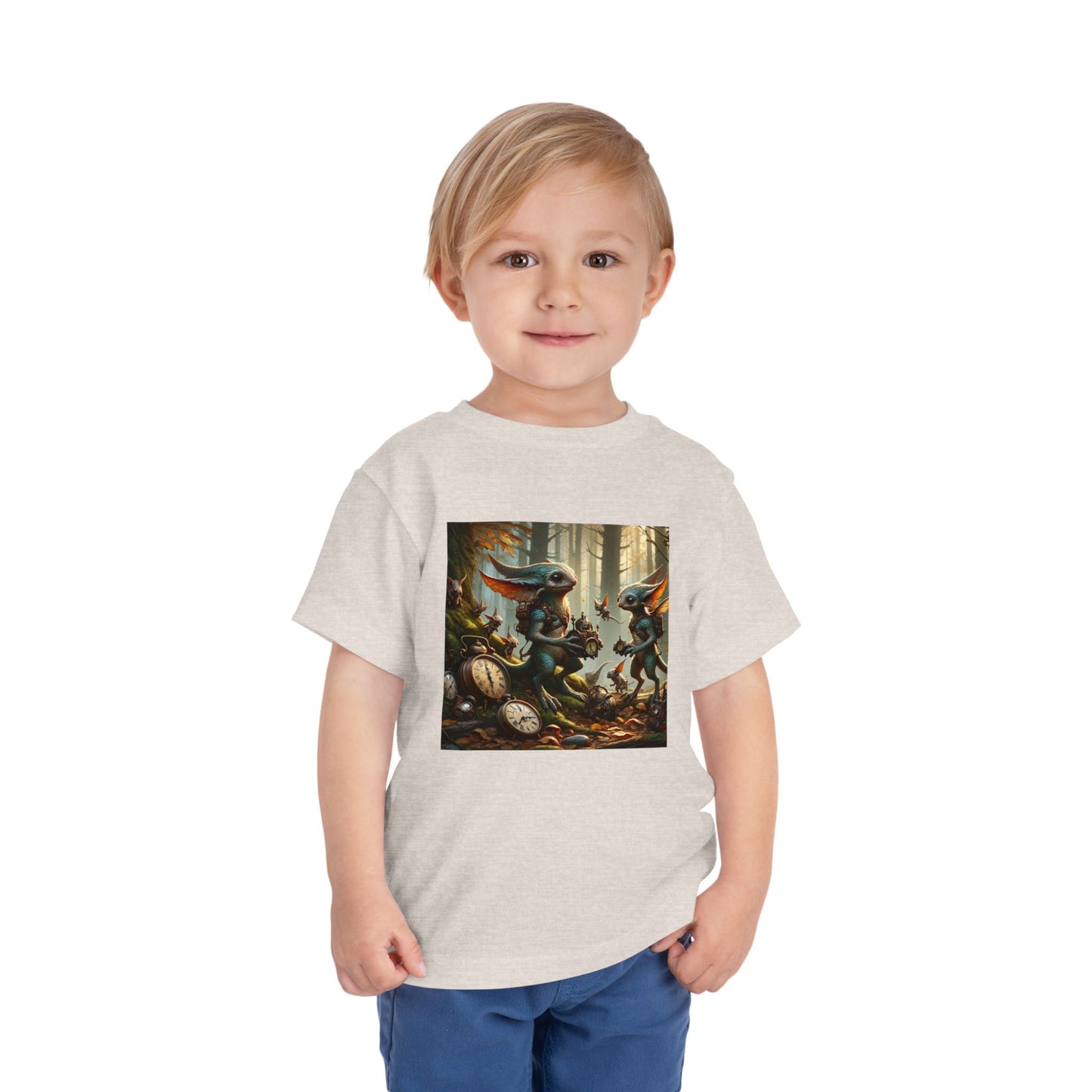 Camiseta | Camiseta Infantil | Manga Curta | Fantasia Celta | Pooka Steampunk | Criaturas