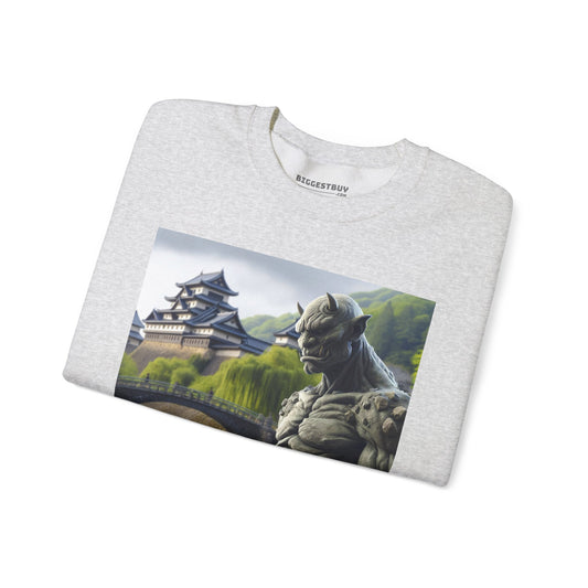 Sweatshirt | Unisex | Crewneck | Heavy Blend | Dark Fantasy | Yokai Lore | Oni