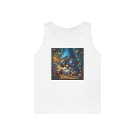 Tanktop | Unisex | Zwaar katoen | Folkloristische Fantasie | Tomte Alchemist