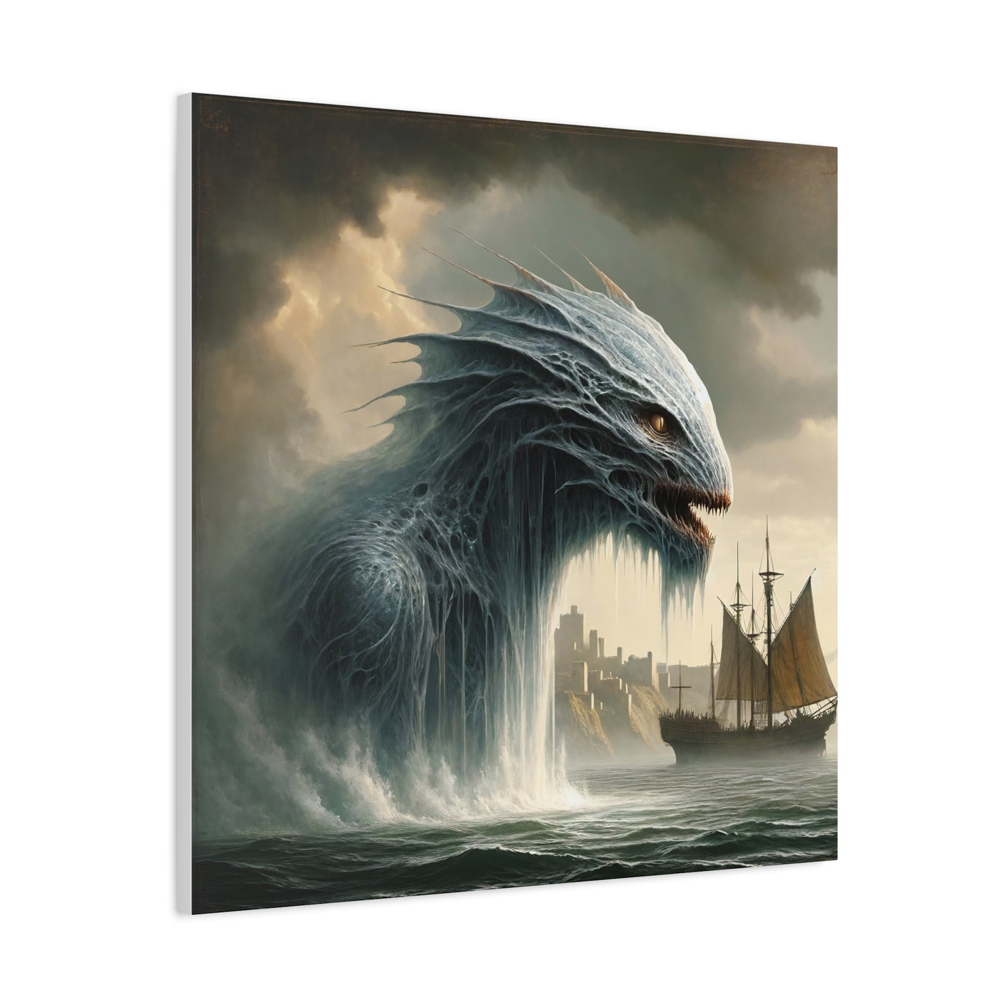 Tela | Opaca | Mitologia Nordica | Jörmungandr | Serpente Marino