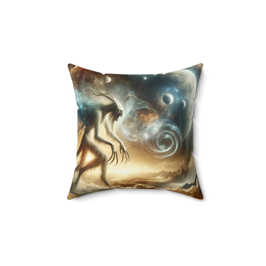 وسادة | بوليستر | مربعة | رعب كوني | محرك الواقع | كيان