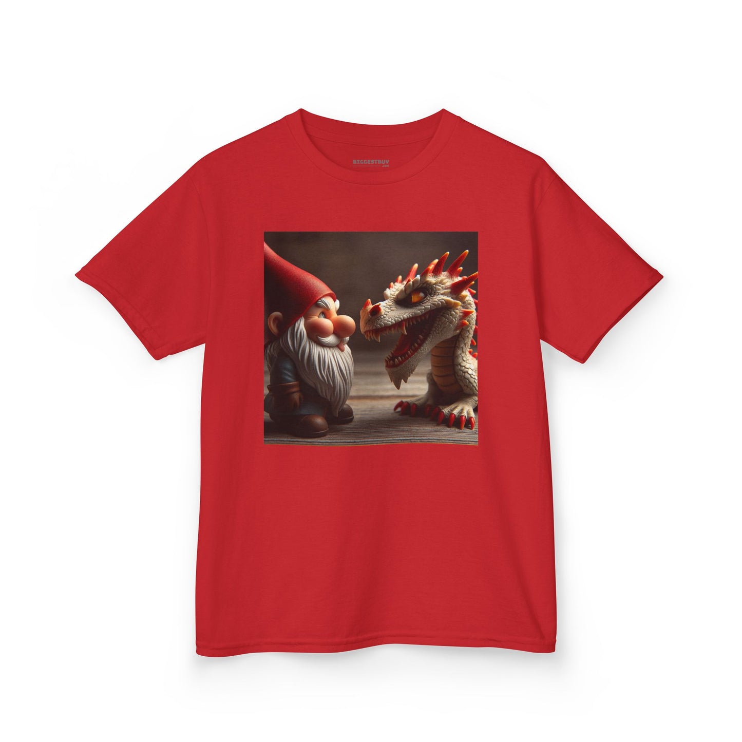 T-Shirt | Kaos Anak | Katun Tebal | Fiksi Mitos | Gnome dan Naga Timur