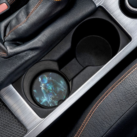 Untersetzer | Auto-Untersetzer | Speckstein | Weltraum-Biolumineszenz | Astronaut