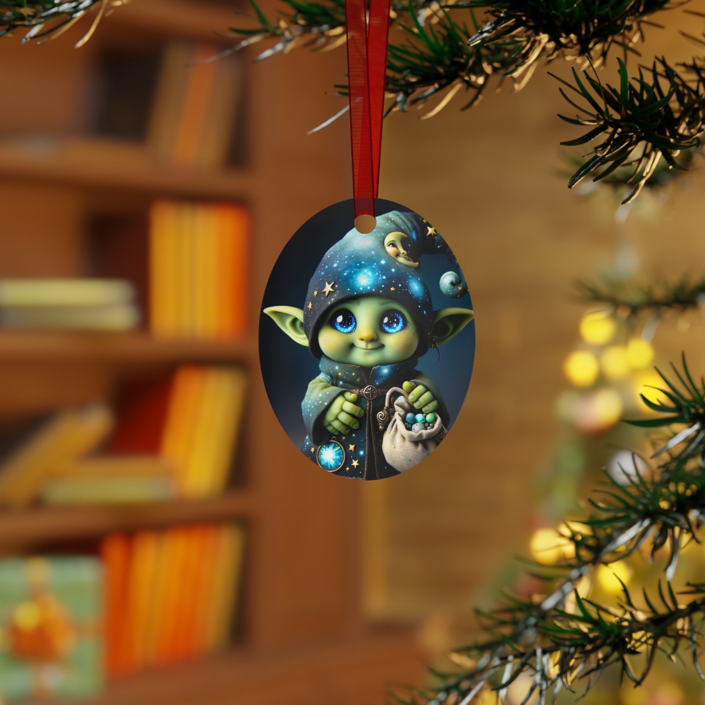 Ornament | Metall | Fantasi | Skogsalv | Trollmann