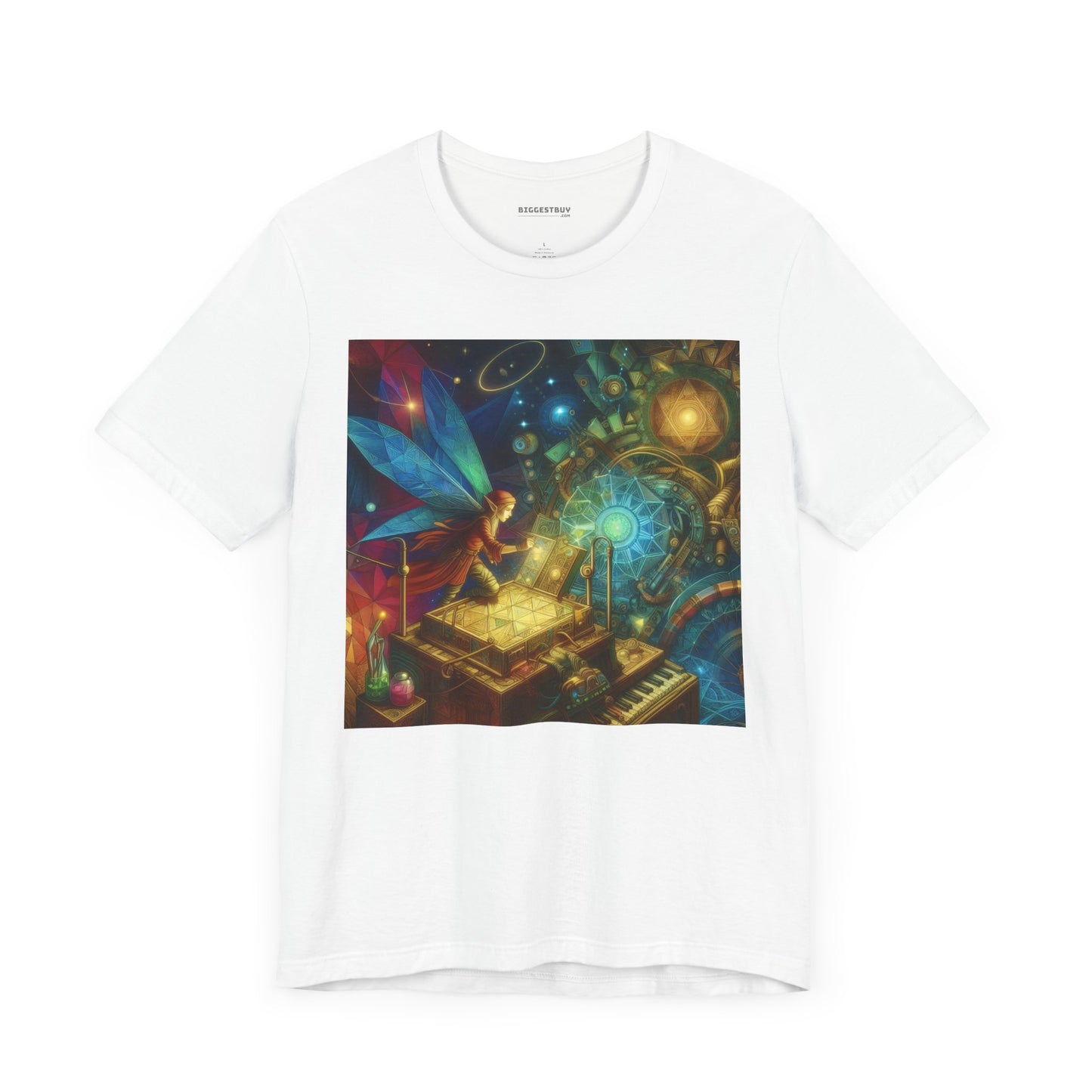 T-shirt | Unisex | Maglietta in jersey | Manica corta | Fantasia Eterea | Sylph Mistico