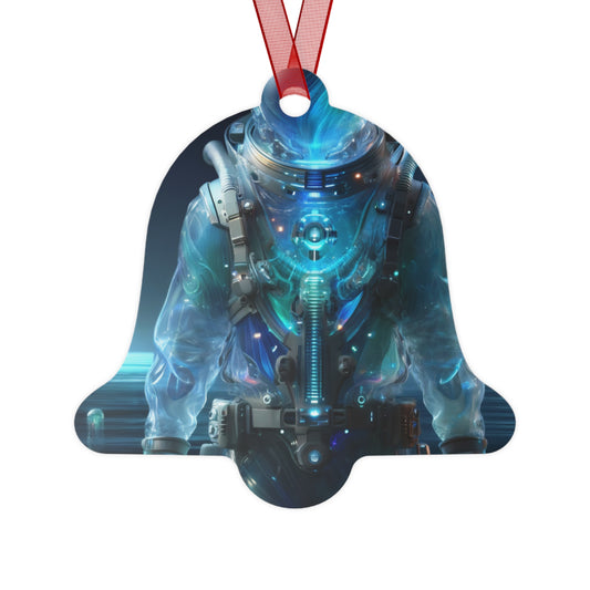 Ornament | Metall | Weltraum-Biolumineszenz | Astronaut