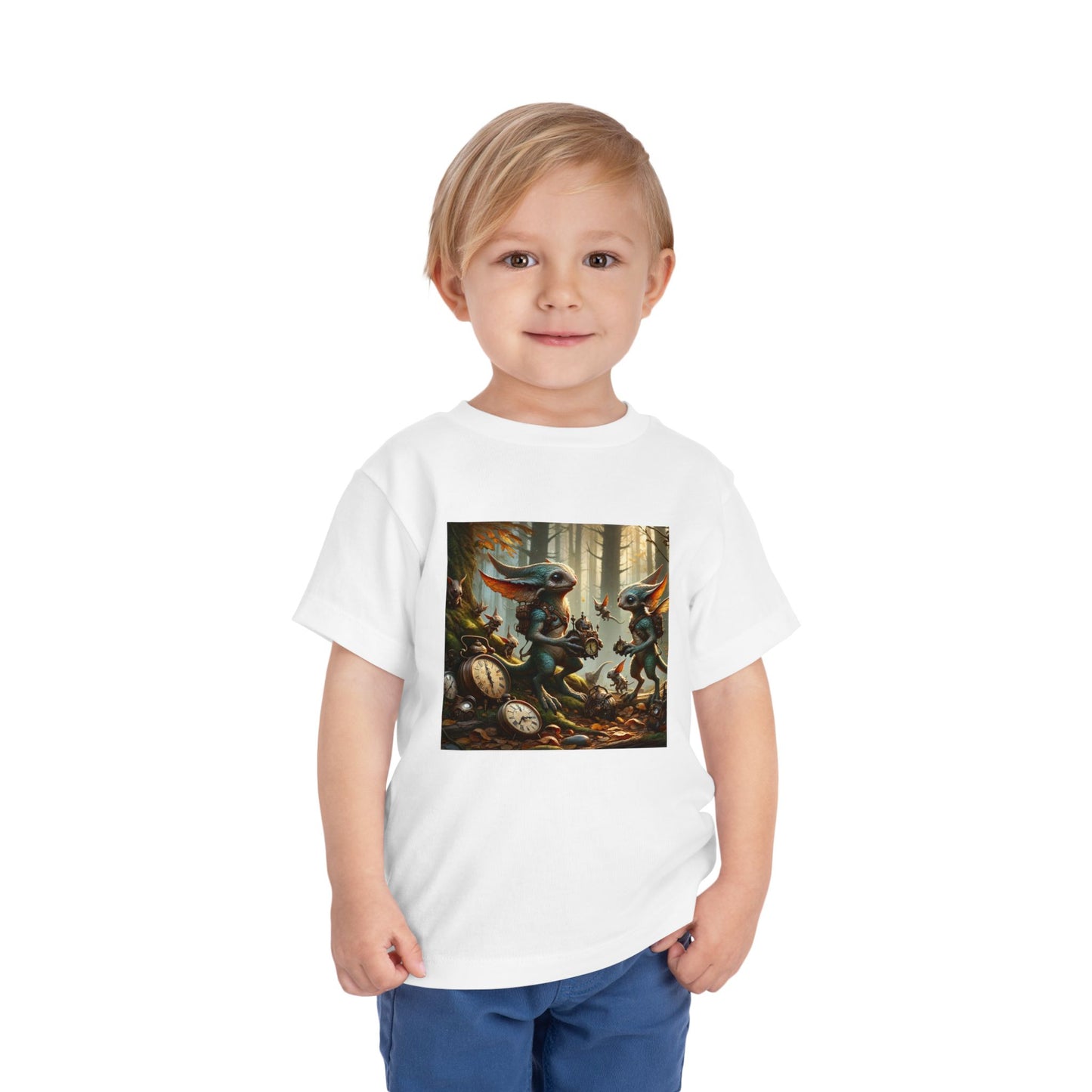 Camiseta | Camiseta Infantil | Manga Curta | Fantasia Celta | Pooka Steampunk | Criaturas
