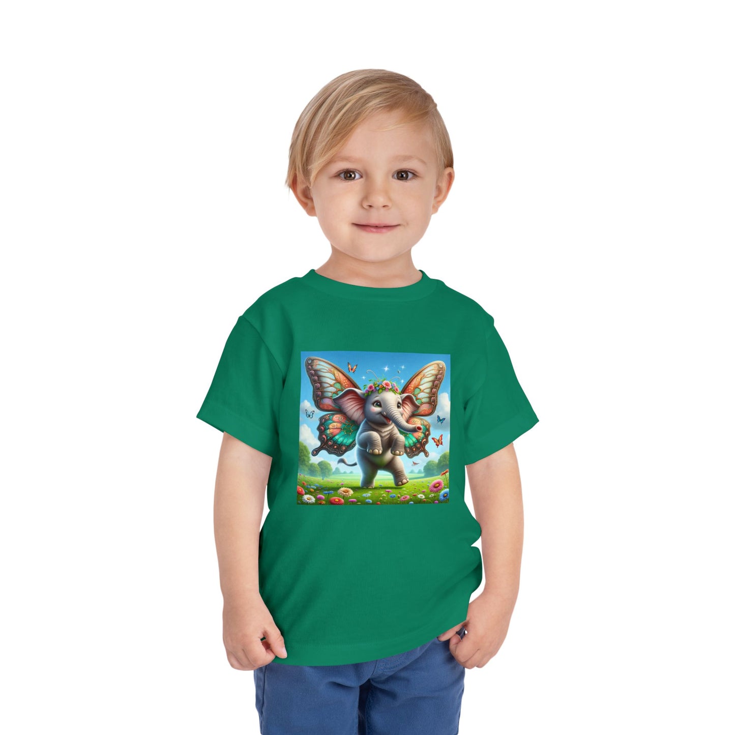 T-Shirt | Koszulka dla malucha | Krótki rękaw | Baśniowa fauna | Airavata | Słonik