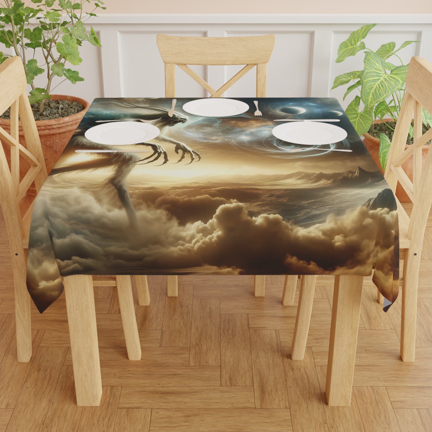 مفرش مائدة | رعب كوني | محرك الواقع | كيان