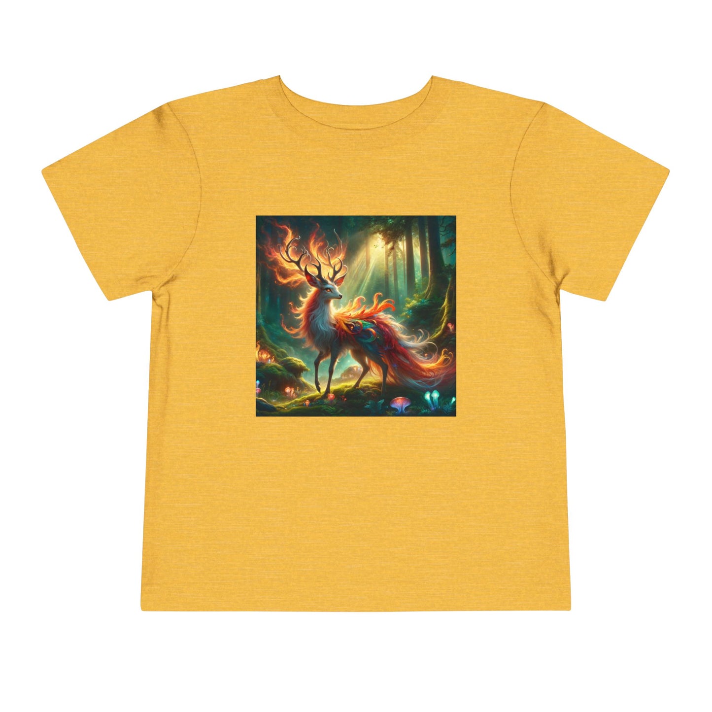 T-Shirt | Toddler Tee | Short Sleeve | Mystical Kirin | Forest Spirit Deer
