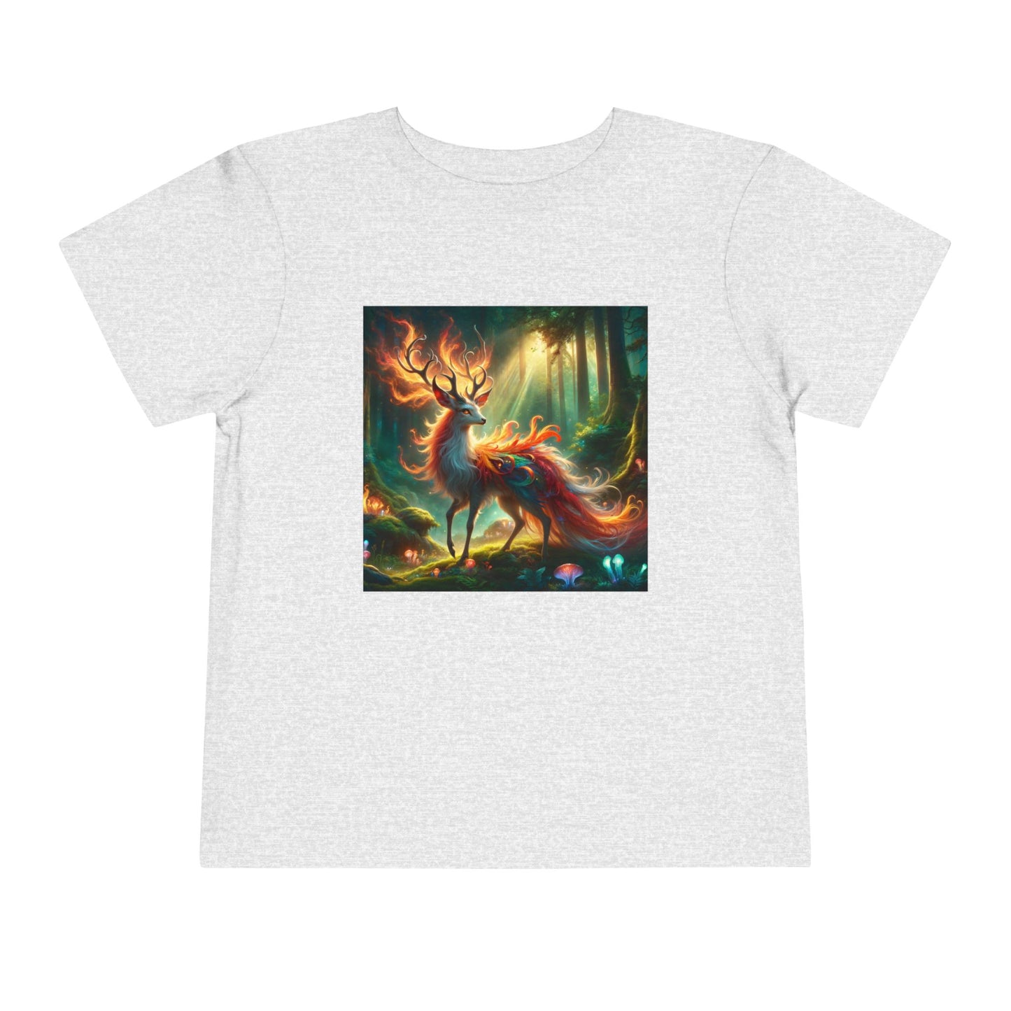 T-Shirt | Toddler Tee | Short Sleeve | Mystical Kirin | Forest Spirit Deer