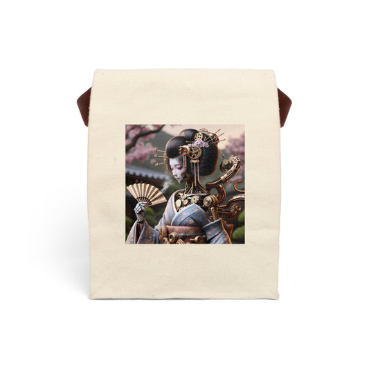 Matboks | Lerret | Med stropp | Steampunk | Cyberpunk | Geisha