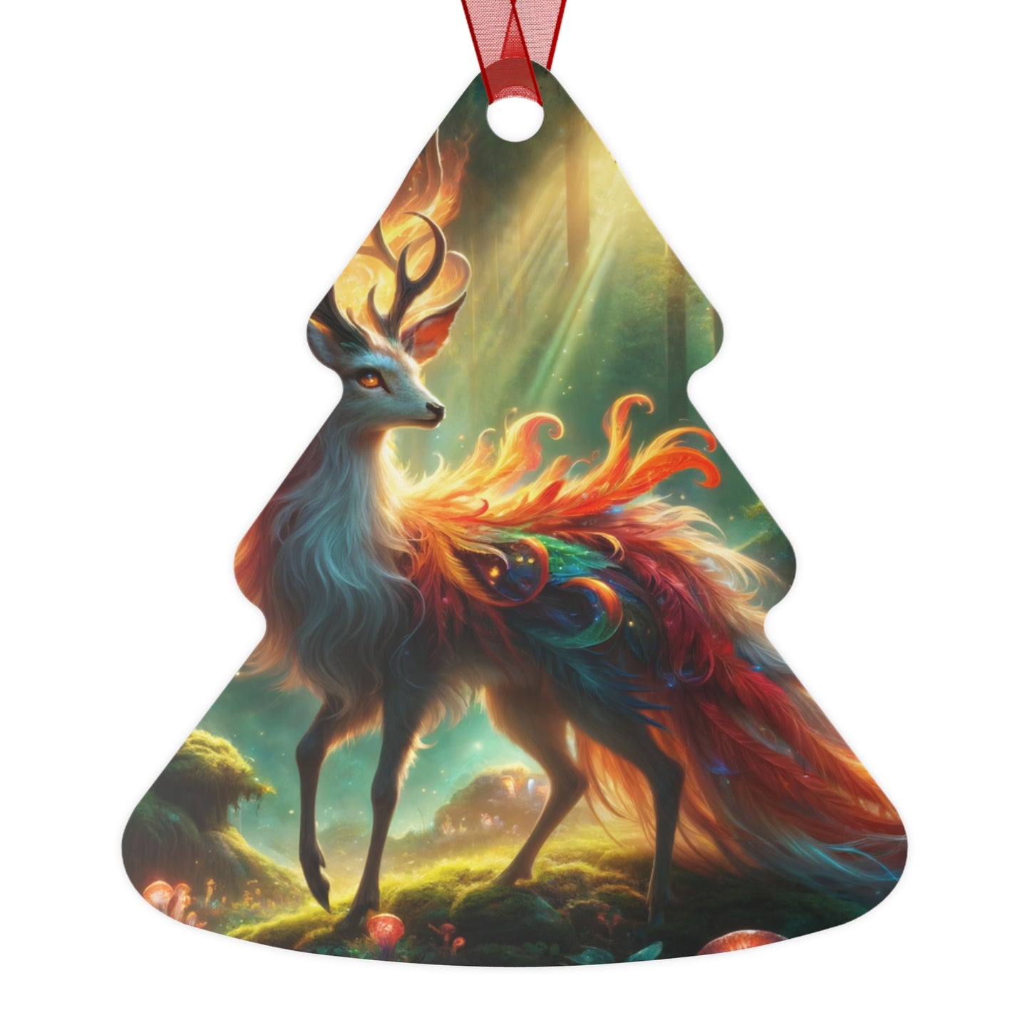 オーナメント | 金属 | 幻獣ファンタジー | 火の鹿