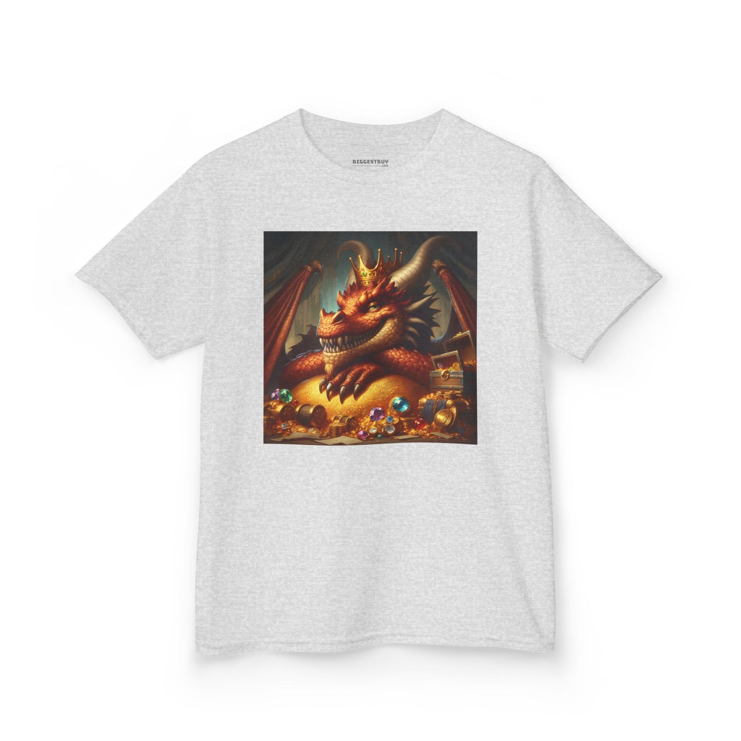 T-Shirt | Koszulka dziecięca | Ciężka bawełna | Nordycka Mitologia | Fafnir | Smok