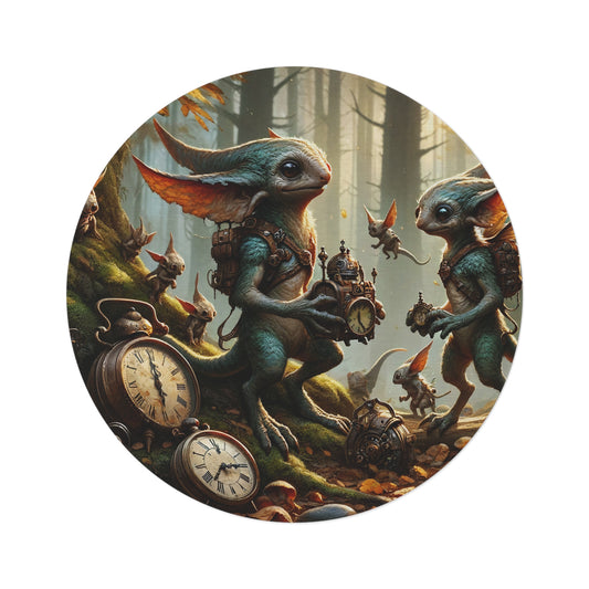 Dywany | Okrągły | Steampunk Fantasy | Leśne Pooka
