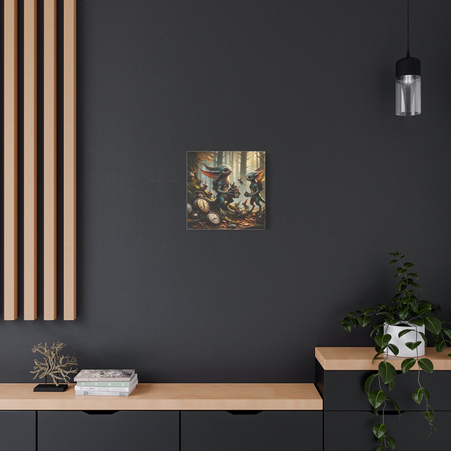 Canvas | Mat | Steampunk Feeën | Boswachters