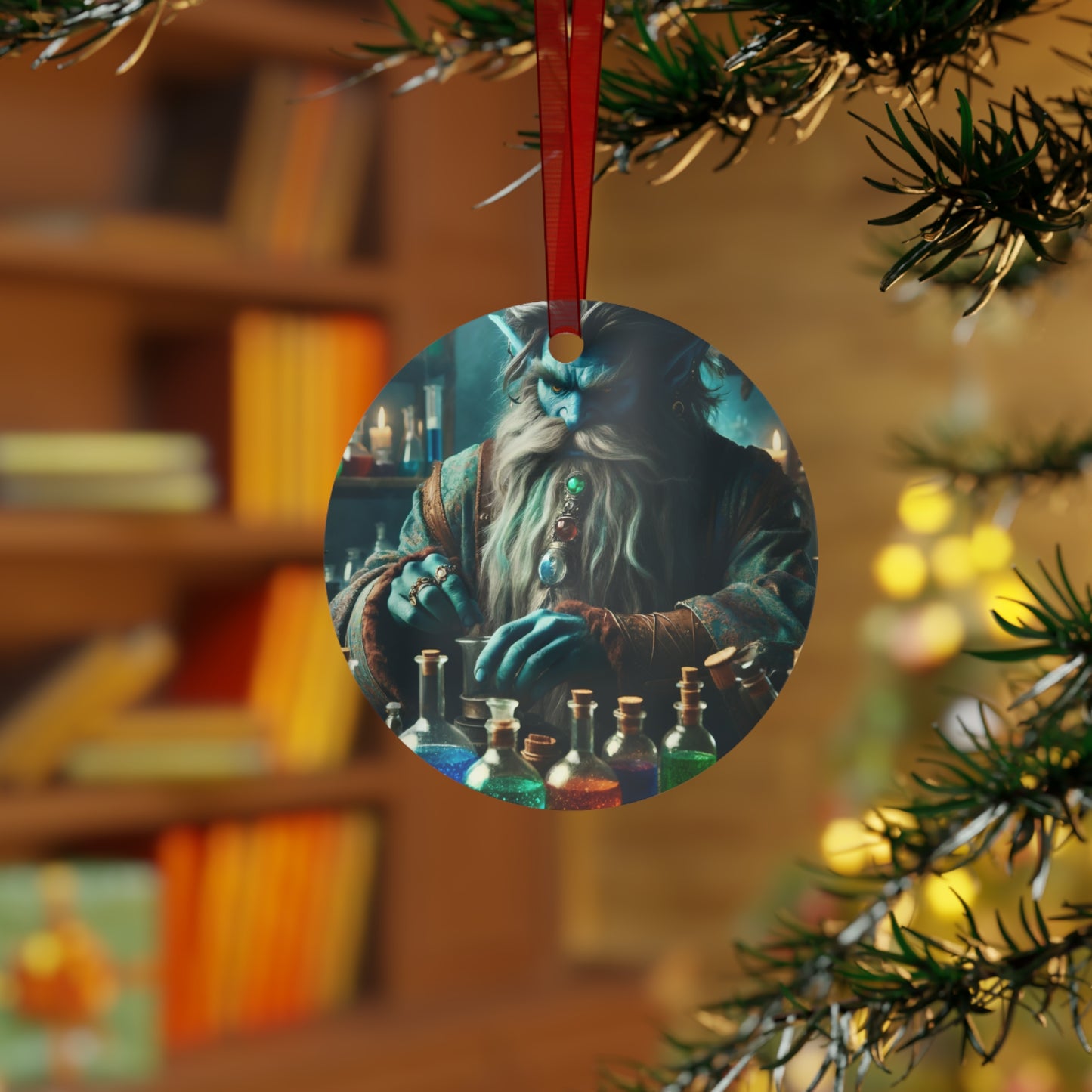 Ornament | Metall | Mystische Alchemie | Djinn-Zauberer