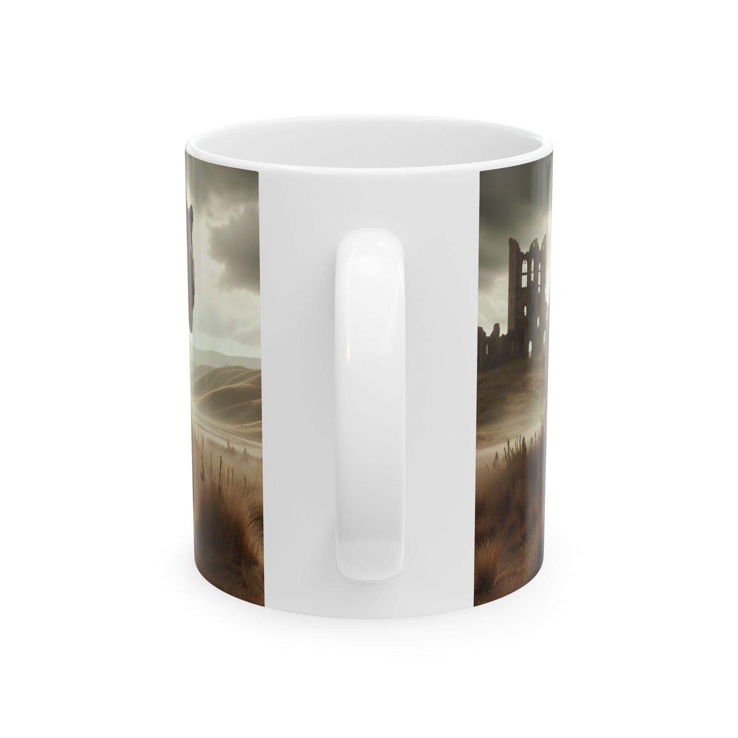 Tazza | Ceramica | Bianca | Paleofinzione | Dinosauri Preistorici | T-Rex