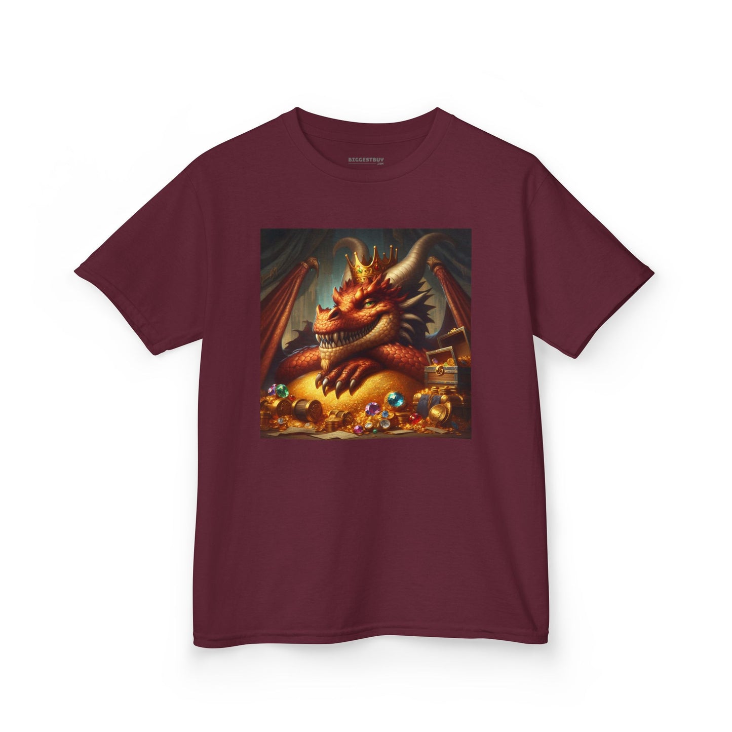 T-Shirt | Koszulka dziecięca | Ciężka bawełna | Nordycka Mitologia | Fafnir | Smok