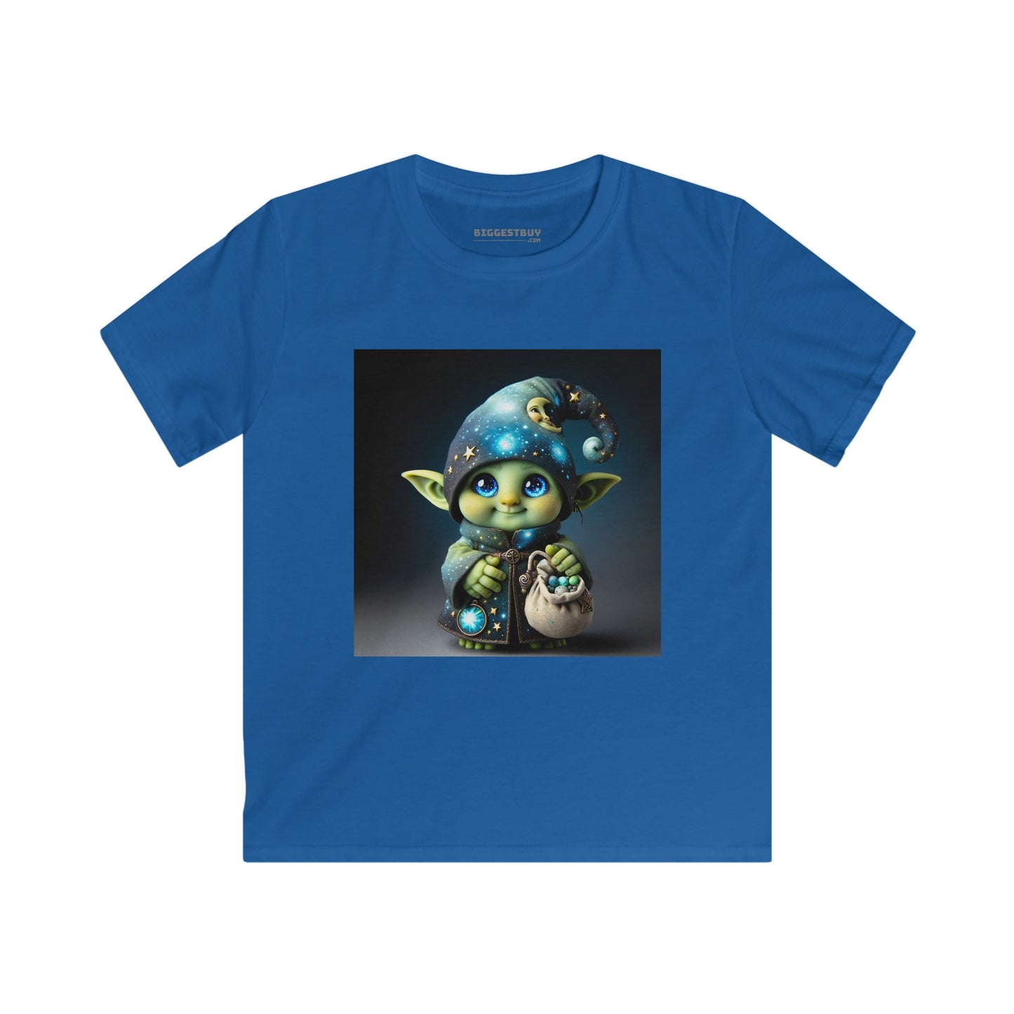 T-skjorte | Barne-T-skjorte | Softstyle | Fantasi | Skogsalv | Trollmann
