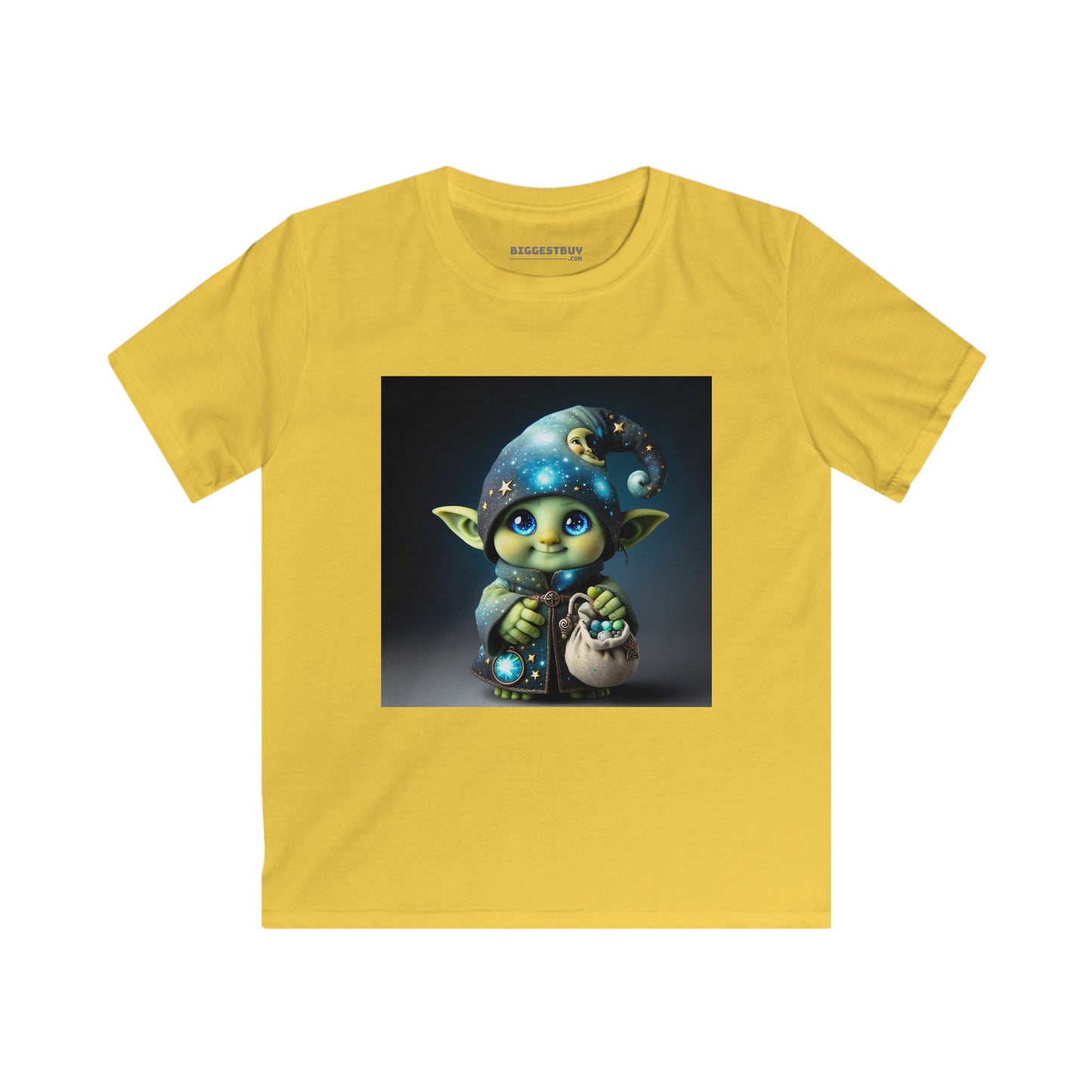 T-skjorte | Barne-T-skjorte | Softstyle | Fantasi | Skogsalv | Trollmann